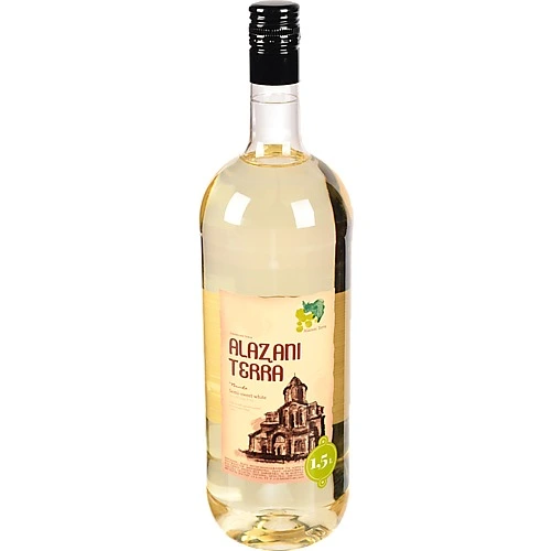 Винний напій Alazani Terra Bacche 1.5л 8.5% білий напівсолодкий ароматизований