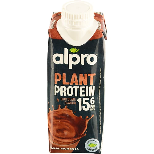 Напій соєвий високобілковий шоколадний Alpro 250мл