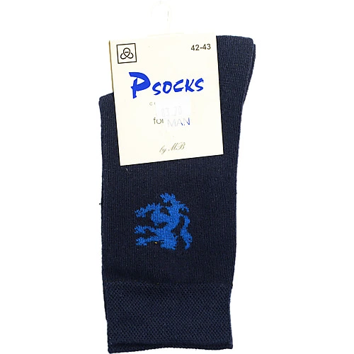 Шкарпетки чол. Лев сині 42-43р.