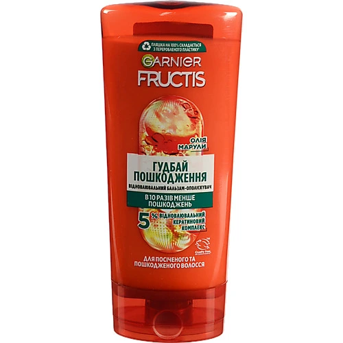 Бальзам-ополiскувач Fructis 200мл гудбай посічені кінчики
