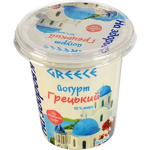 Йогурт На здоров'я Грецький 10% 280г