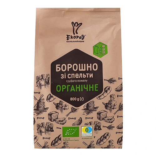 Борошно Екород 800г зі спельти органічне
