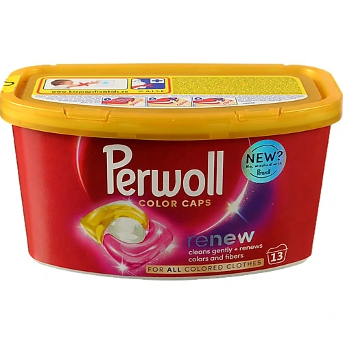 Perwoll Color Caps Renew, Капсули для прання кольорового одягу, 13 шт