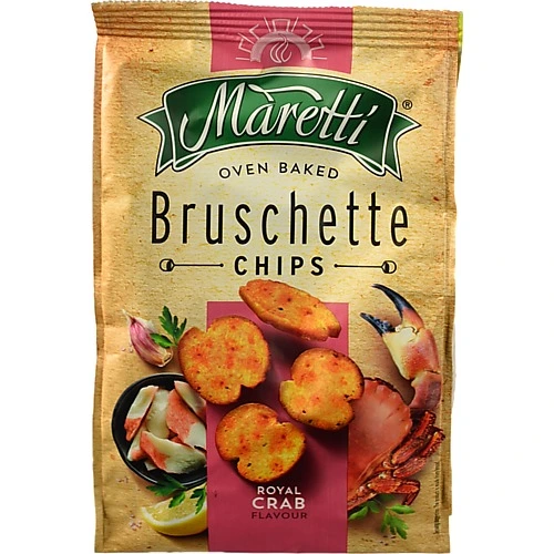 Брускети Maretti 140г королівський краб