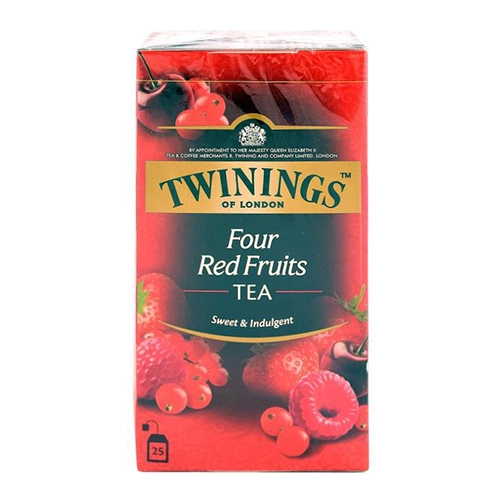 Чай Twinings 25п 4 червоні фрукти чорний