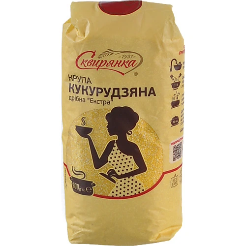 Крупа кукурудзяна дрібна Екстра Сквірянка 800г