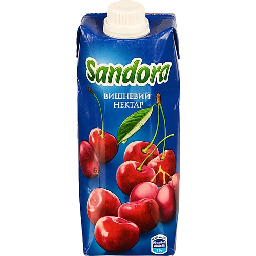 Нектар Сандора вишневий освітлений 0,5л