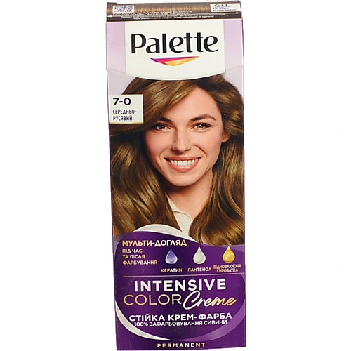 Фарба д.волосся Palette N6 середньо русявий
