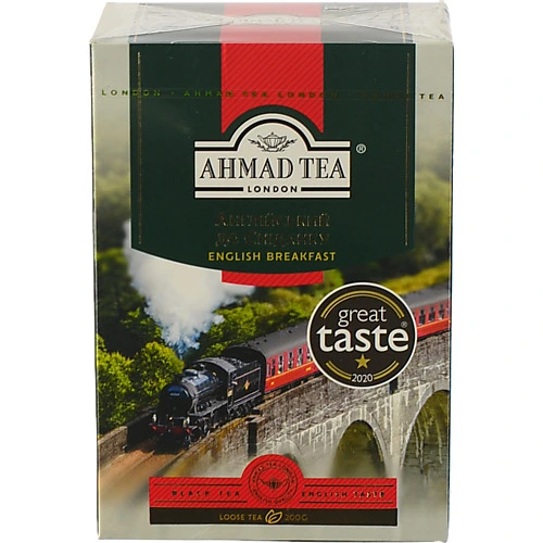 Чай чорний байховий листовий English Breakfast Ahmad Tea к/у 200г