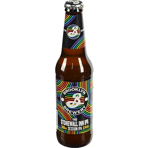 Пиво Brooklyn 0.33л stonewall inn ipa session світле пастеризоване