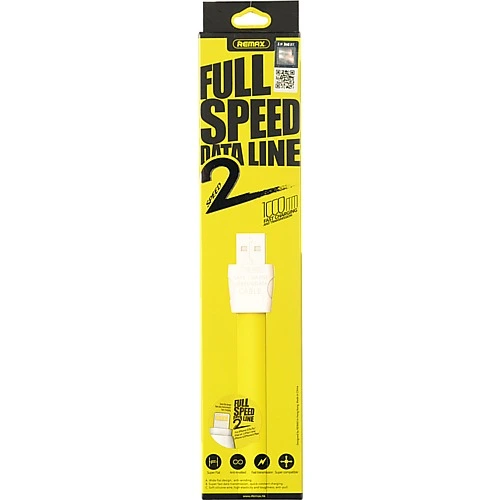 Кабель Lightning Remax RC-011i Flat Full Speed II. 1м зелений