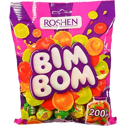 Карамель Рошен Bim Bom 200г