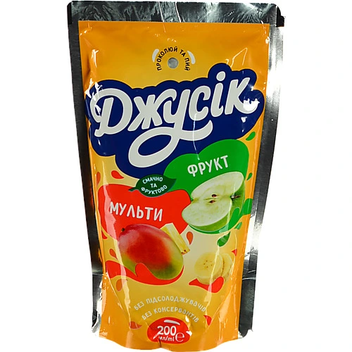 Сік Джусік 0.2л мультифрукт