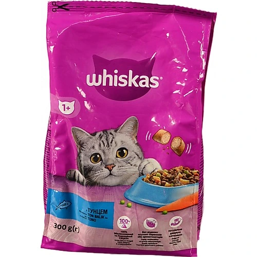 Корм сухий Whiskas З тунцем 300г