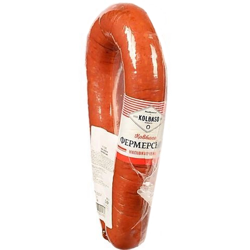 Ковбаса напівкопчена [Фермерськаk від ТМ KOLBASO