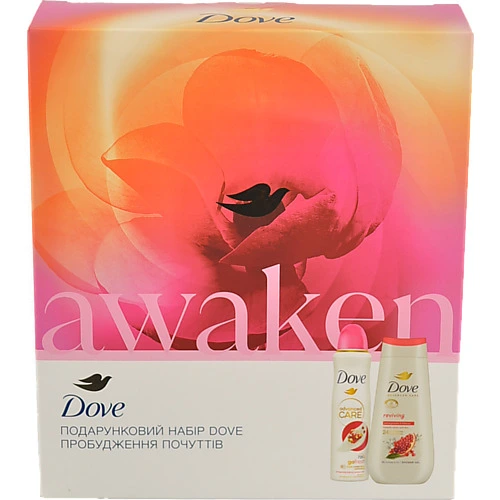 Подарунковий набор Dove пробудження почуттів