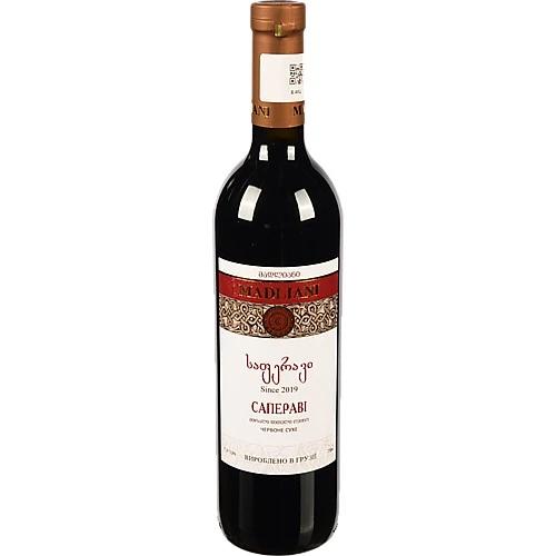 Вино Madliani 0.75л сапераві червоне сухе