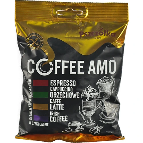 Цукерки Pszczolka 100г кавова карамель