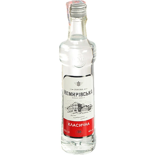 Горілка 0.5л 40% Класична Немирівська пл
