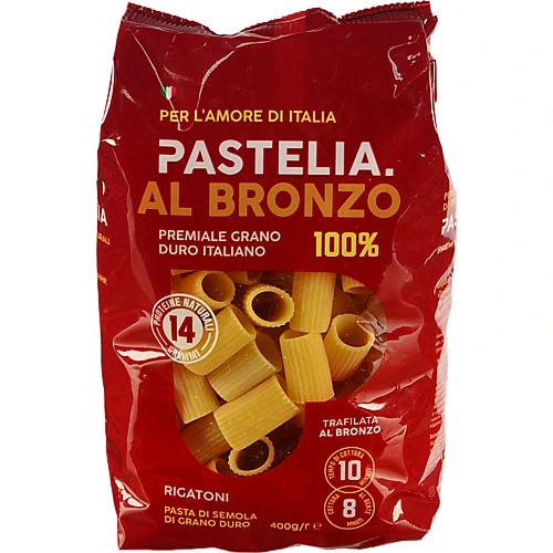 Макарони Pastelia 400г трубки