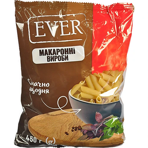 Макарони Ever 450г пір'я