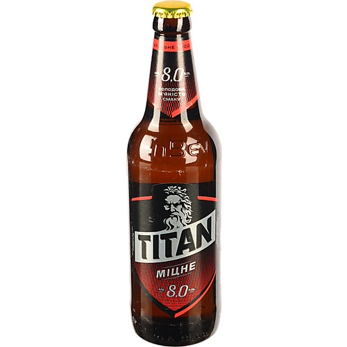 Пиво Чернігівське Titan 0.5л 8% світле