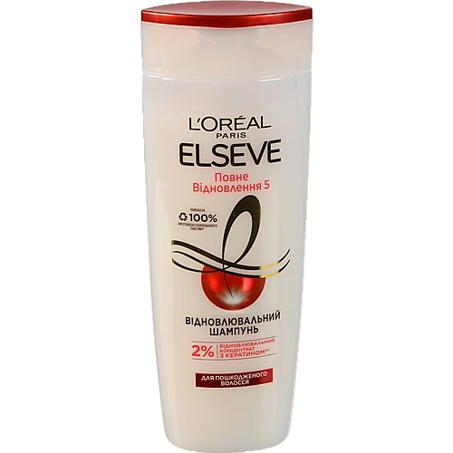 Шампунь Elseve 400мл відновлення 5 д.пошкодженого