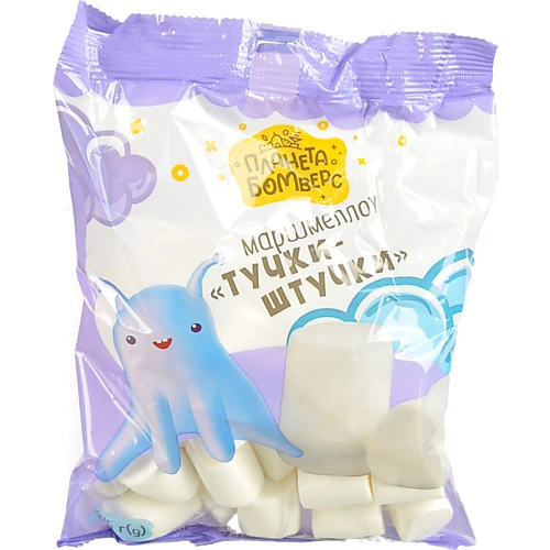 Маршмеллоу Планета Бомверс 175г тучки-штучки