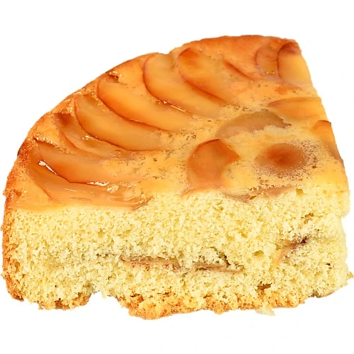 Шарлотка з грушею