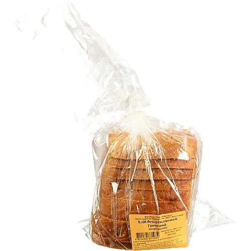 Хліб [Нове ділоk [Гречанийk  бездріжджовий, нарізний, 400 г