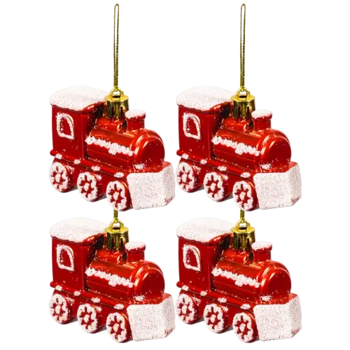 Декор на ялинку 27.55.82.8 поїзд 4шт