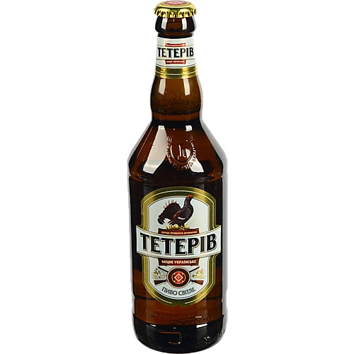 Пиво Тетерів Міцне Українське Світле 500мл