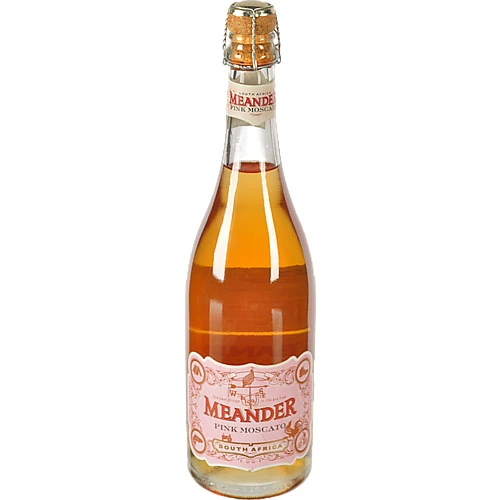 Вино Meander 0.75л Moscato Pink напівсолодке ігристе