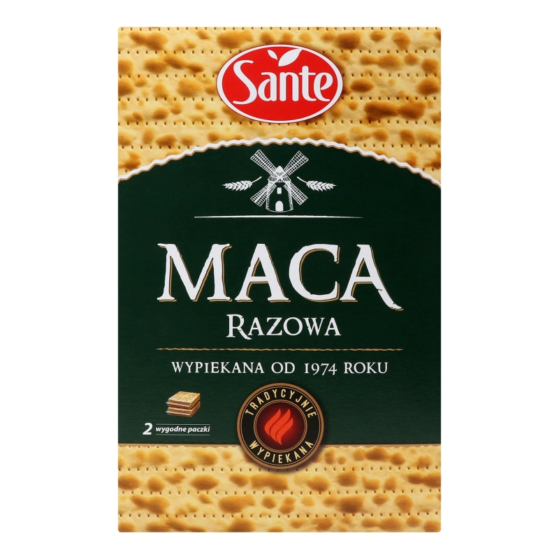 Маца Цільнозернова Sante 180г