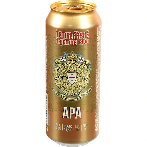 Пиво Templarske 0.5л АPA з.б