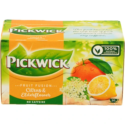 Чай Pickwick Fruit Fusion Citrus&Elderflower 20x2г