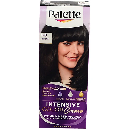 Фарба д.волосся Palette N1 чорний