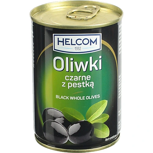 Маслини Helcom 280г з кісточкою