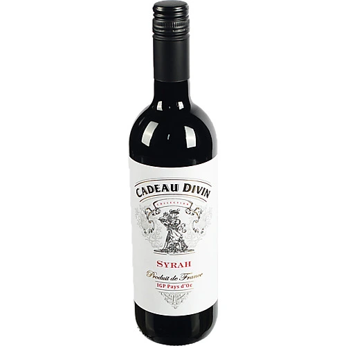 Вино Syrah IGP Pays dOc сухе черв 0.75л6 ТМ Cadeau Divin