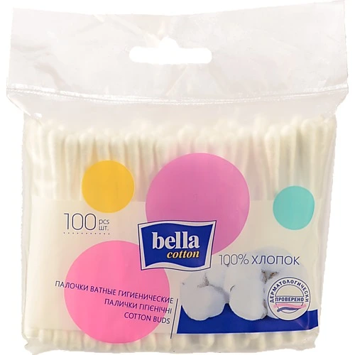 Палички ватяні Белла 100шт п.е