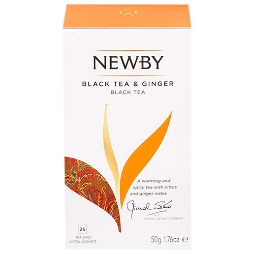 Чай Newby 25п iмбiрь чорний