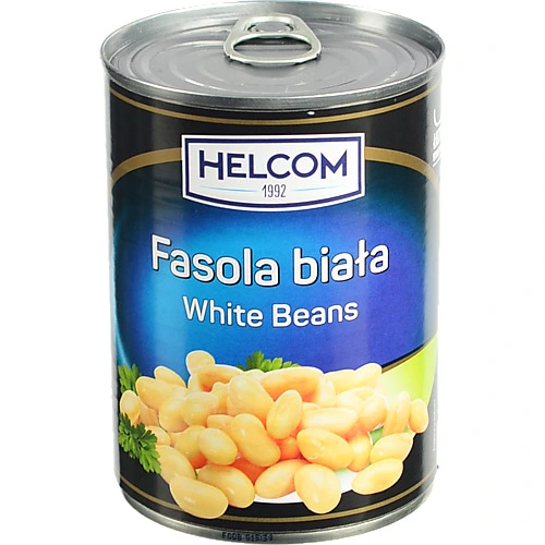 Квасоля Helcom 400г біла консервована
