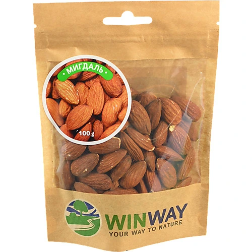 Мигдаль Winway 100г смажений