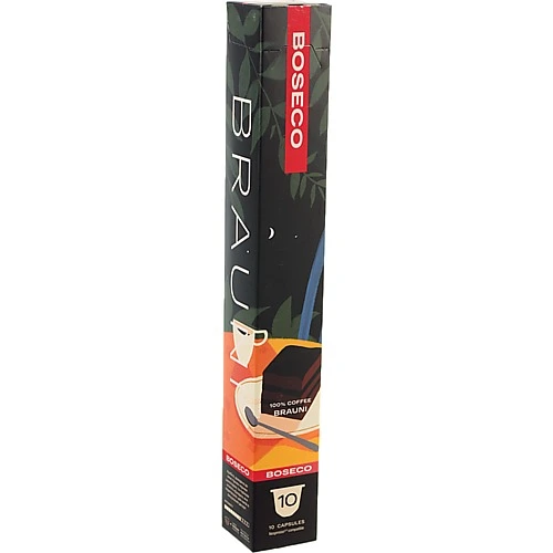 Кава Boseco Brauni Арабіка в капсулах 52г