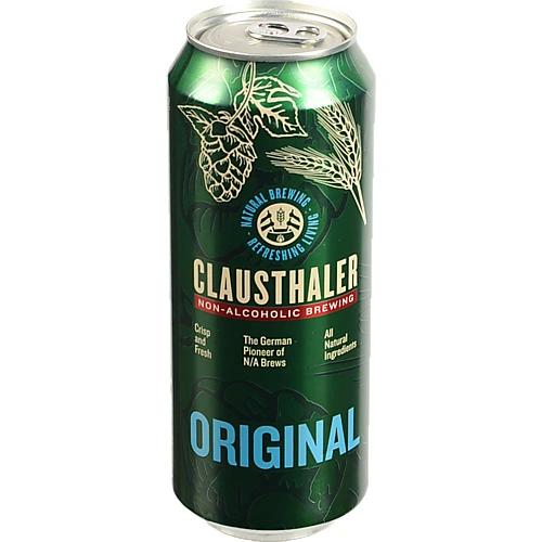 Пиво безалкогольне світле Clausthaler Classic 0.5л банка