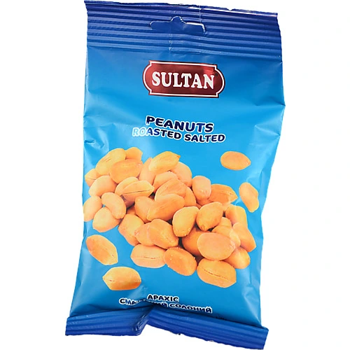 Арахіс Sultan 120г смажений солоний