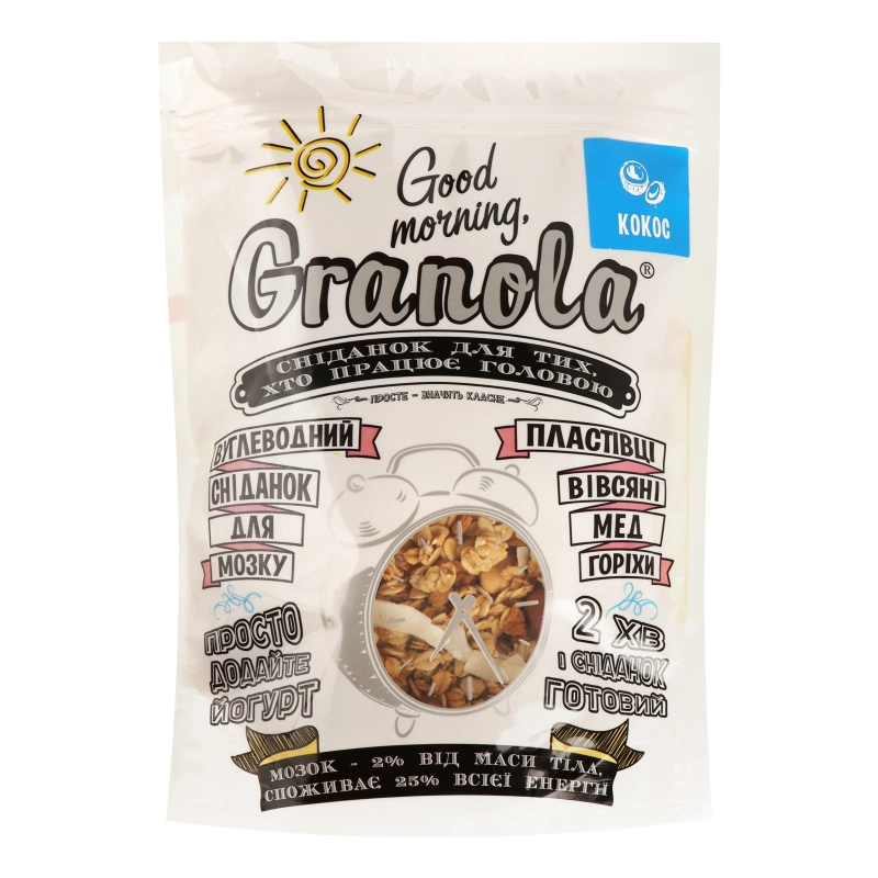 Гранола Кокос Good morning Granola д/п 330г