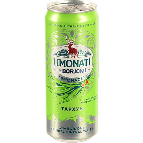 Лимонад Borjomi Limonati 0.330мл тархун
