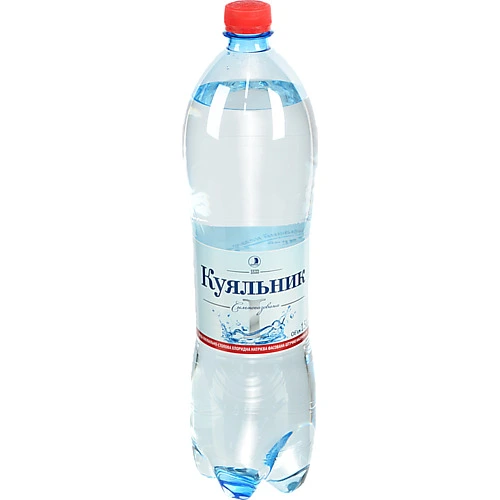 Вода мінеральна сильногазована Куяльник 1.5л