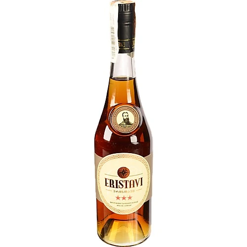 Бренді Eristavi 0.5л 40% 3 зірки